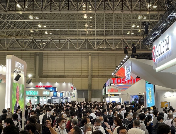 The venue of Makuhari Messe, where the excitement has returned  (2022)